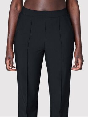 Jones Studio Separates Ponte Knit Pintuck Stretch Pull-on Size 6 Business Pants